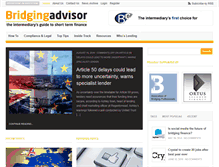 Tablet Screenshot of bridgingadvisor.co.uk